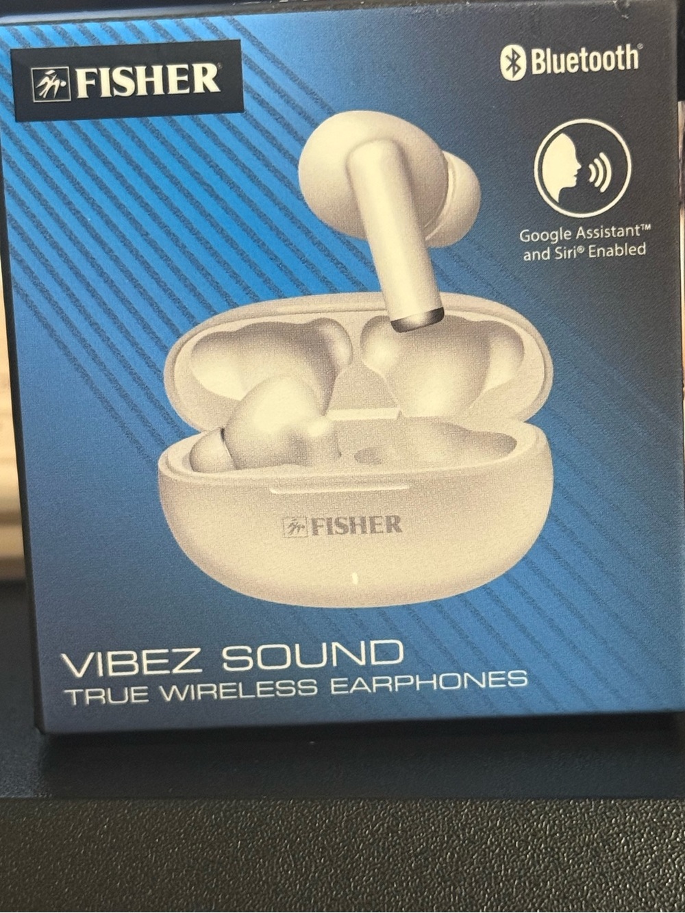 Fisher Vibez Sound True Wireless Earbuds - White